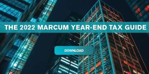 2022 Marcum Year-End Tax Guide