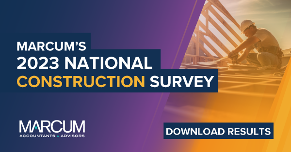 Marcum's 2023 National Construction Survey